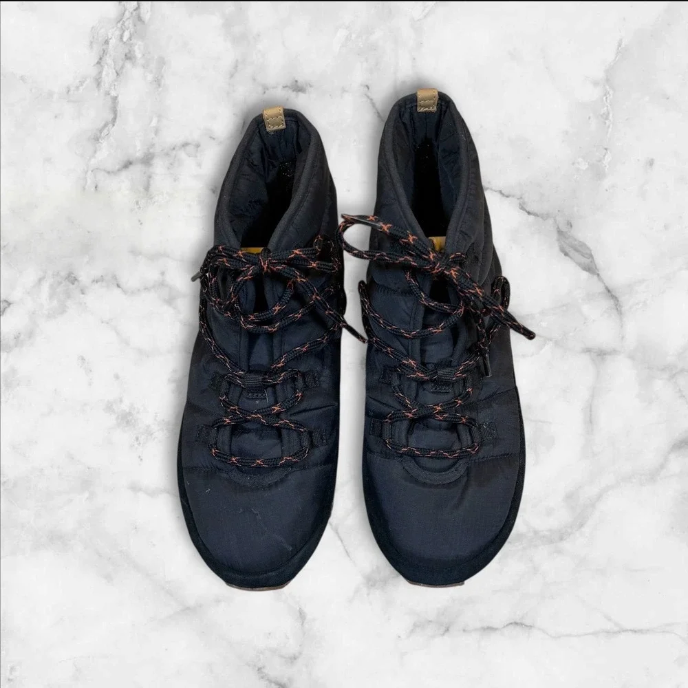 Teva Ember Women's Black Puffer Lace‎ Up Winter Boots Size 10